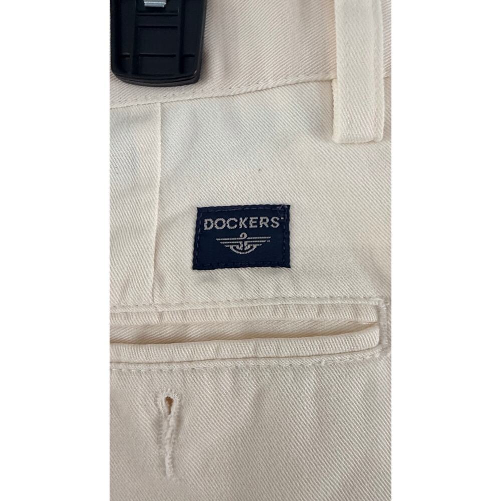 Dockers Men Pants, Size 34 X 32, Khaki, 100% Cotton - Picture 3 of 5